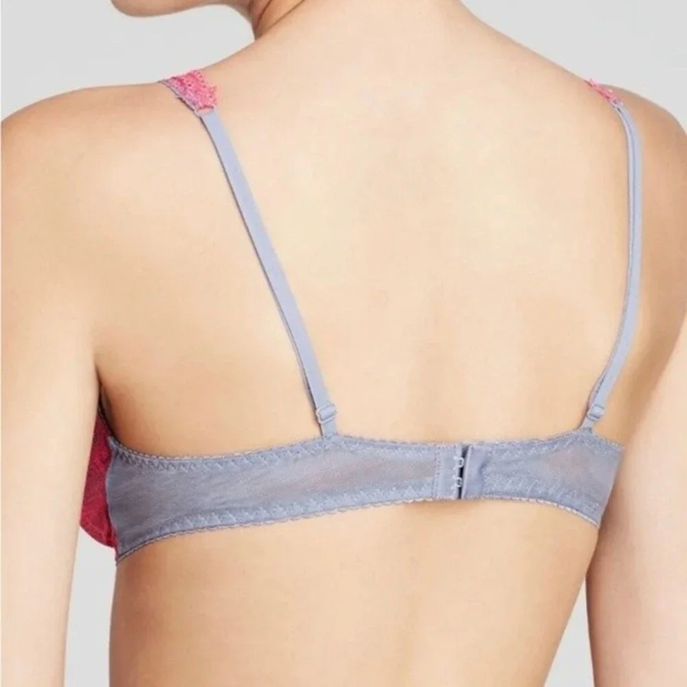 NWT Cosabella Amalfi Lace Garnet Petra Soft Bra Size Small